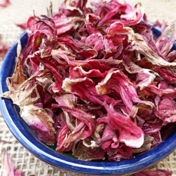 Dry Hibiscus Flower - 75gms - Image 2